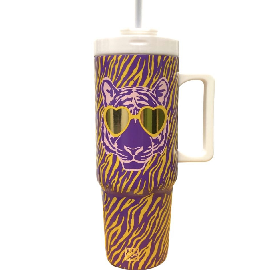 Tiger Sunglasses Tumbler