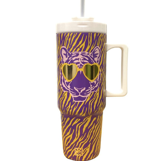 Tiger Sunglasses Tumbler