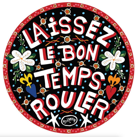 Simon Laissez Le Bon Temps Rouler Door Hanger