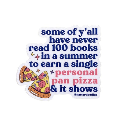 Personal Pan Pizza Sticker