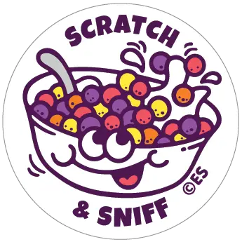 Saturday Cartoons Scratch & Sniff Stickers