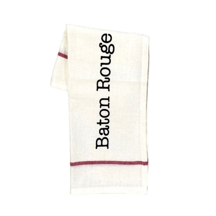 Baton Rouge Stamped Towel