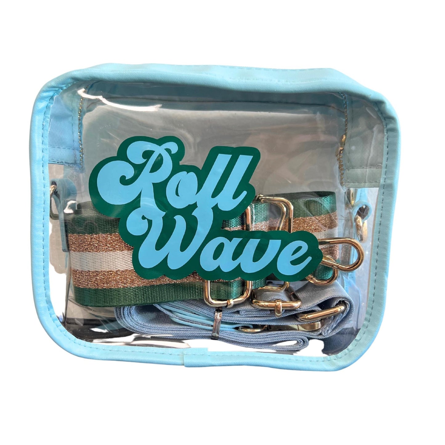 Roll Wave Clear Purse