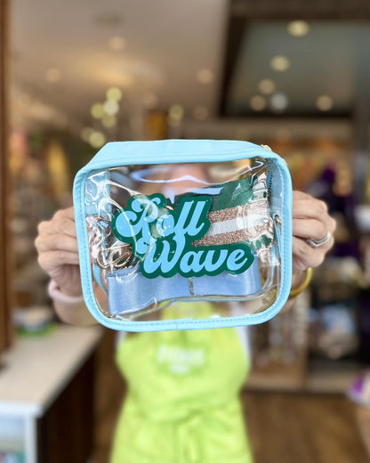 Roll Wave Clear Purse