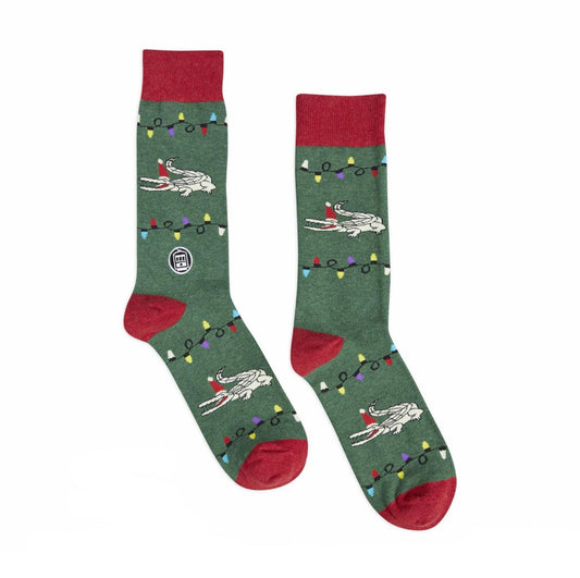 Holiday Gator Socks