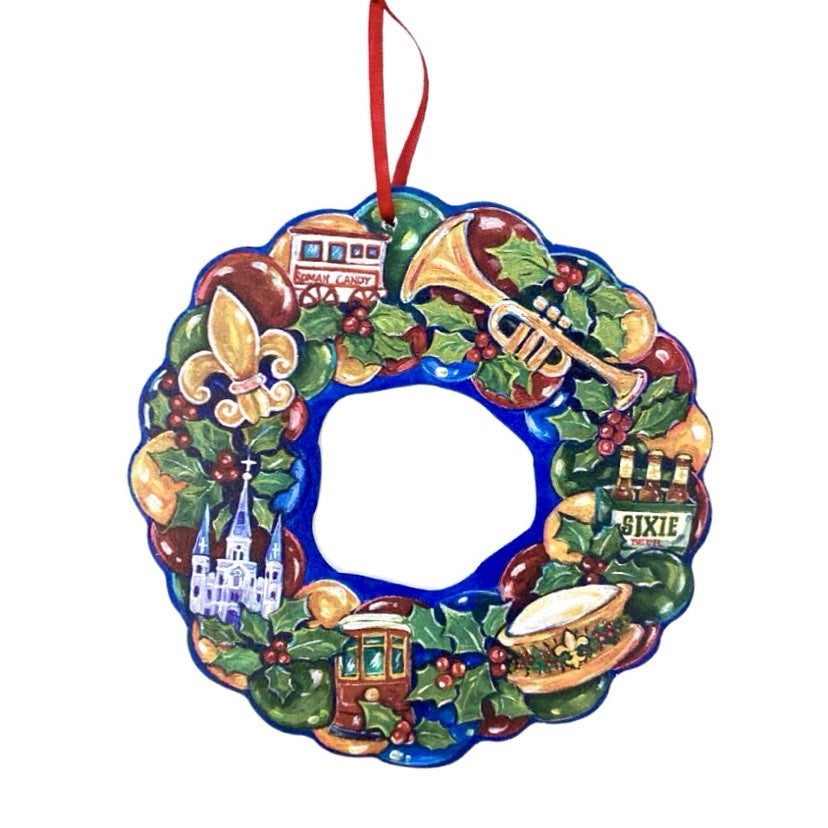 Sixie Wreath Ornament