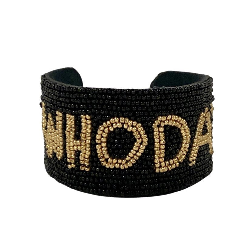 Who Dat Cuff Bracelet