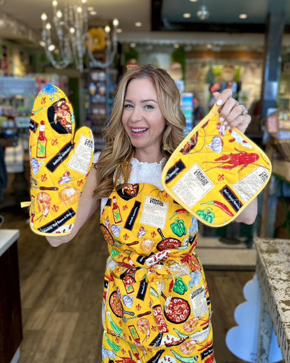 Louisiana Recipe Oven Mitt