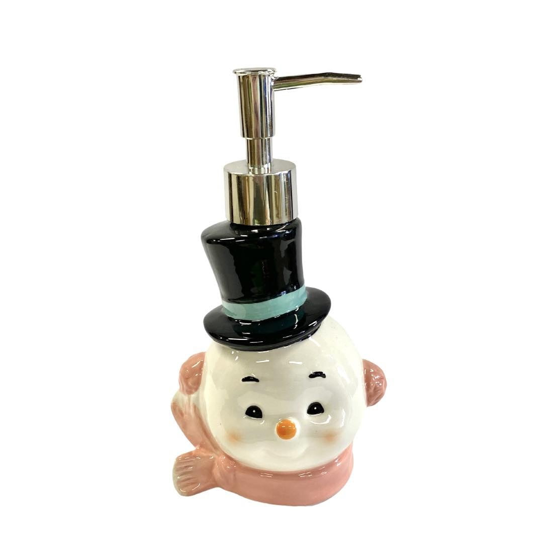 Snowman Soap Dispenser