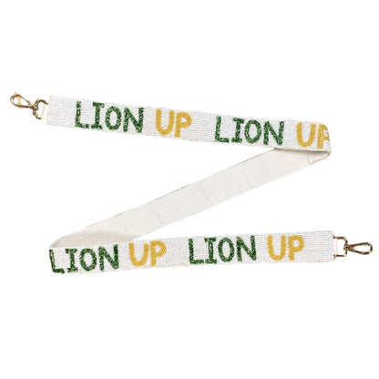 Lion Up Beaded Strap