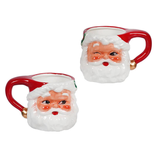 Vintage Santa Mug