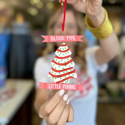 Little Debbie Tree Cake Ornament