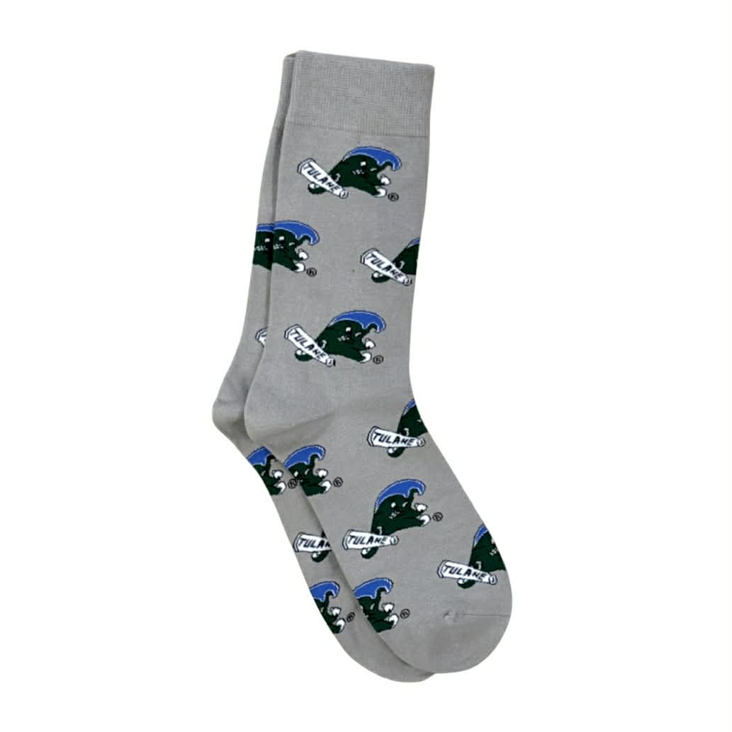 Tulane Roll Wave Socks