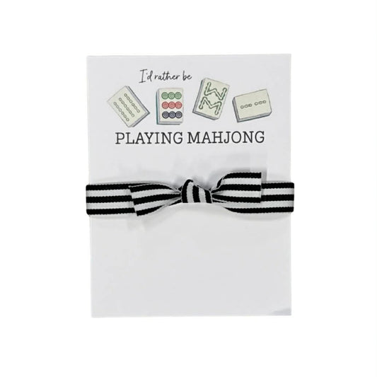 Rather Be Playing Mahjong Notepad