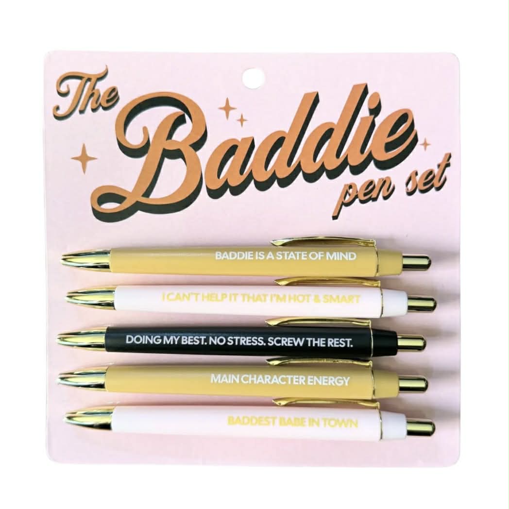 Baddie Pen Set