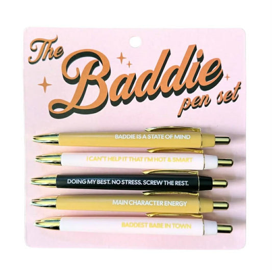 Baddie Pen Set