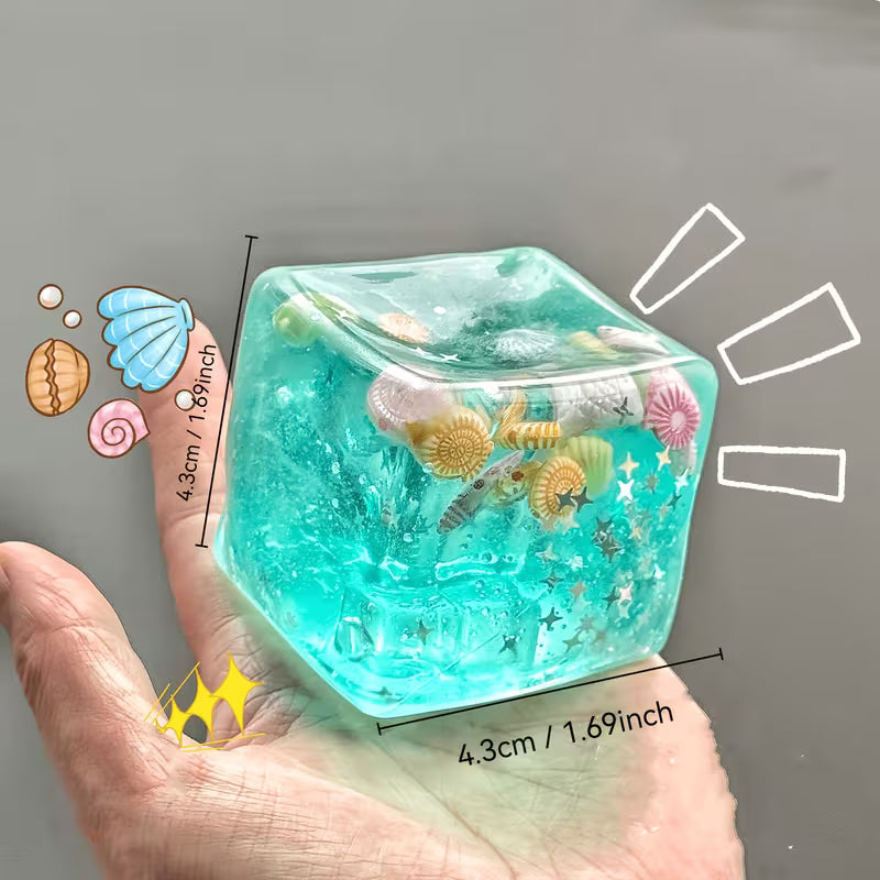 Seashell Squish Cube