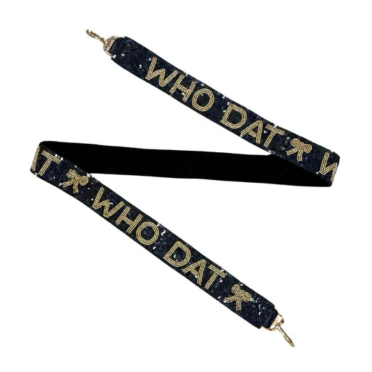 Who Dat Coquette Sequin Purse Strap