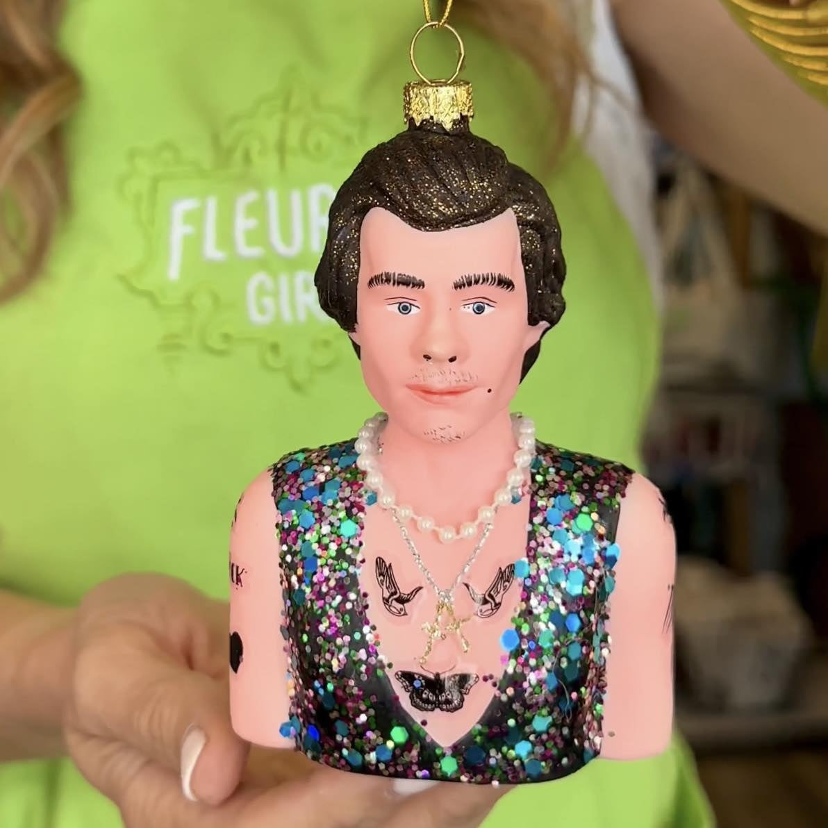 Harry Styles Ornament