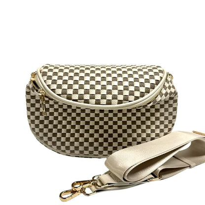 Oversized Woven Fanny Pack