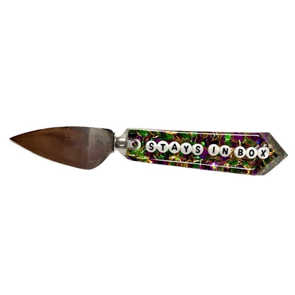 Stays in Box King Cake Knife