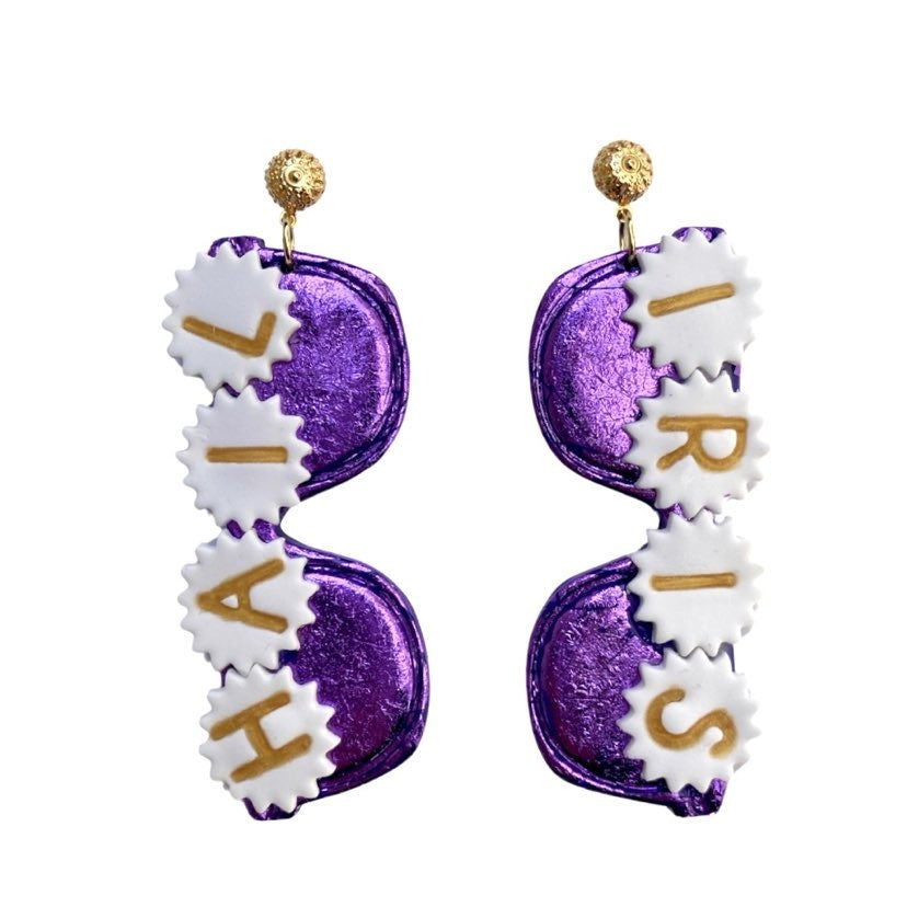 Hail Iris Earrings