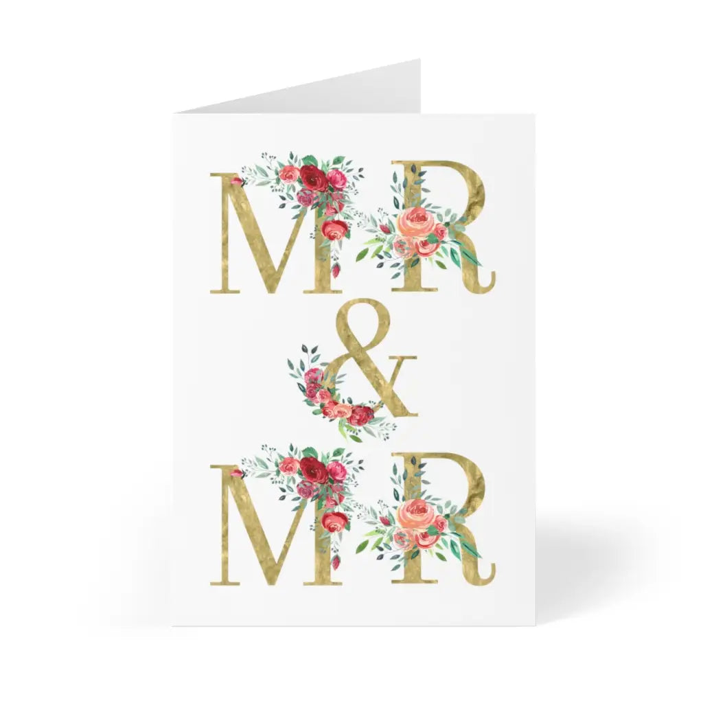 Floral Wedding Card