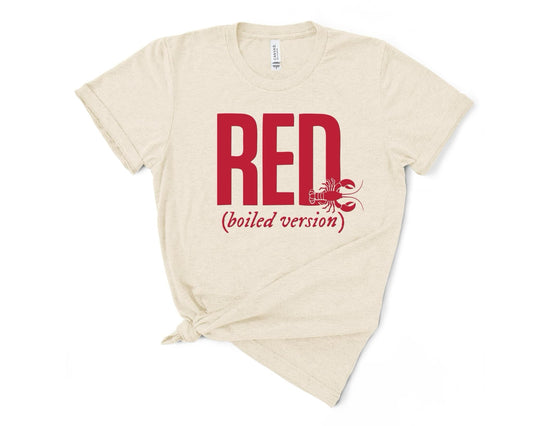 Red (Boiled Version) Tee