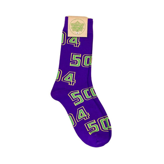 Mardi Gras 504 Socks