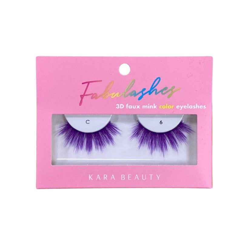 Faux Mink Eyelashes, Purple