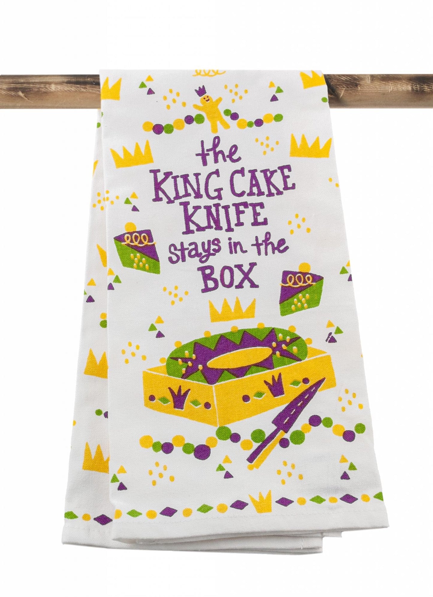 King Cake Knife Towel