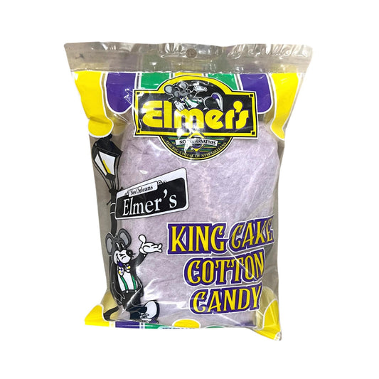 King Cake Cotton Candy