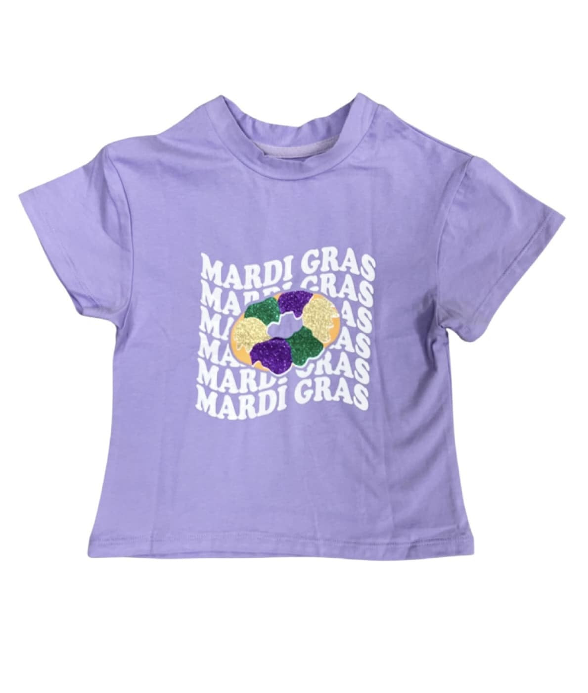 Lavender Mardi Gras King Cake, Kids