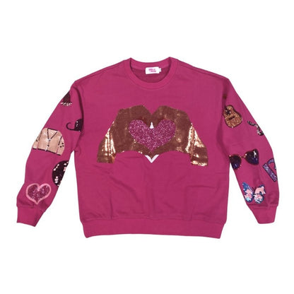 Sequin Swiftie Icons Sweatshirt