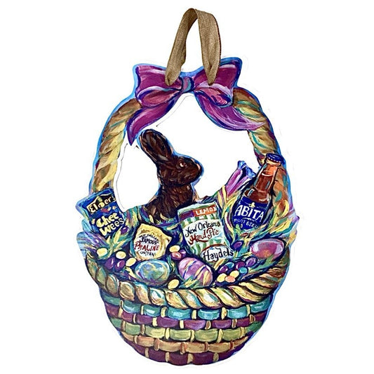 Easter Basket Faves Door Hanger