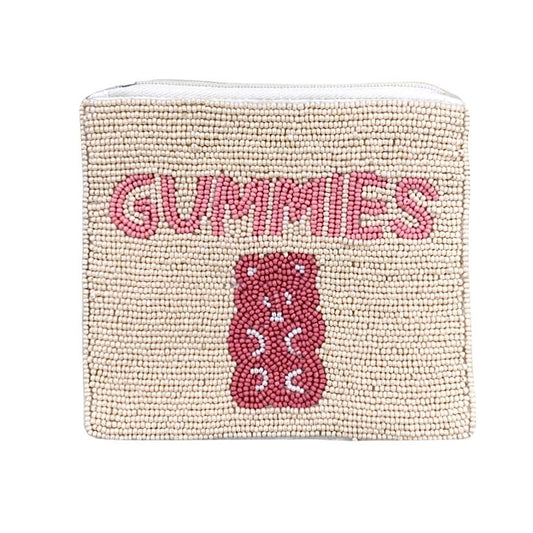 Gummies Beaded Pouch