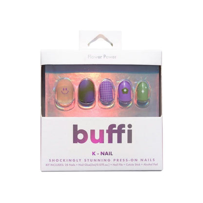 Mardi Gras Press on Nail Kit