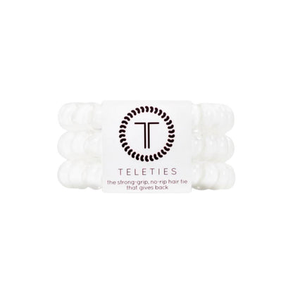 Teleties 3pk Large, Coconut White