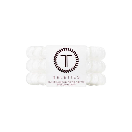 Teleties 3pk Large, Coconut White