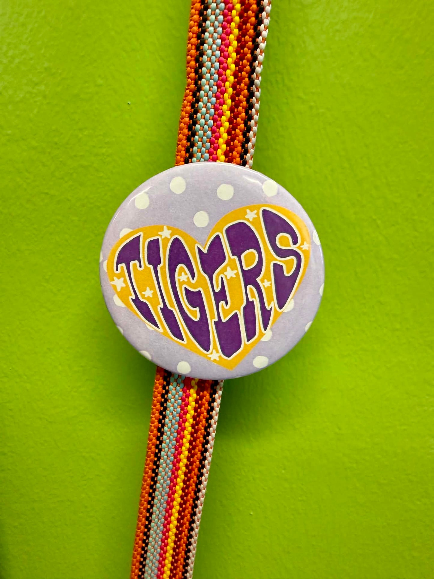 Tigers Heart Button
