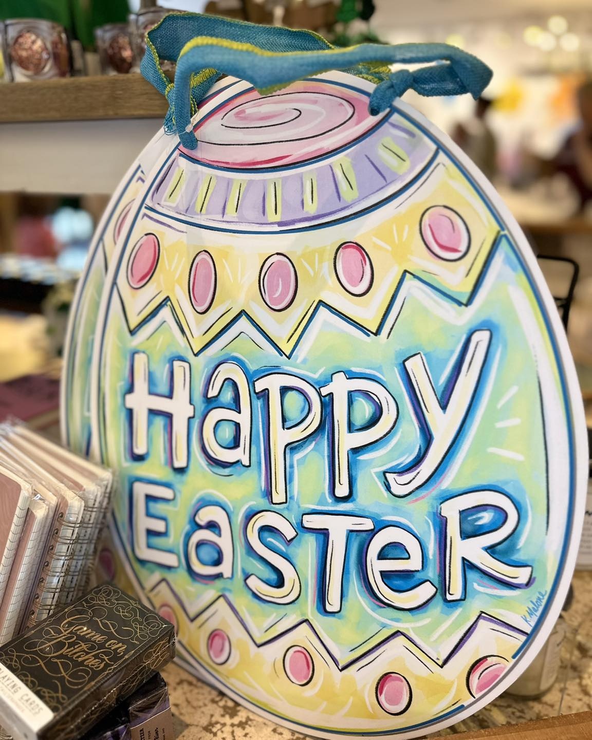 Happy Easter Egg Door Hanger