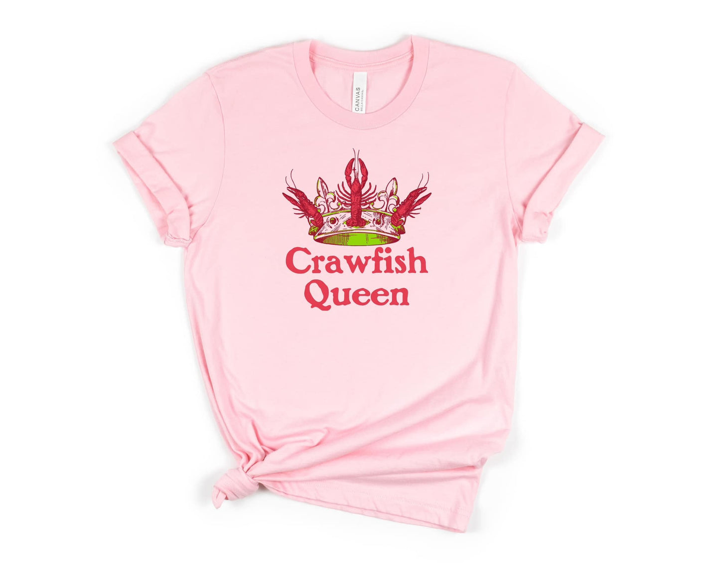 Crawfish Queen Tee, Pink