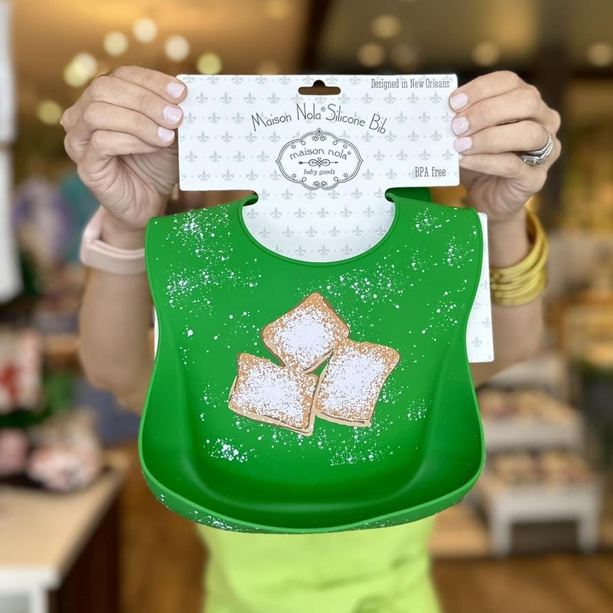 Beignet Silicone Bib