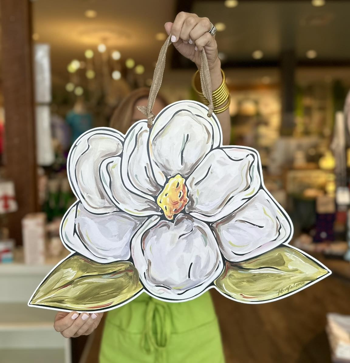 Magnolia Door Hanger