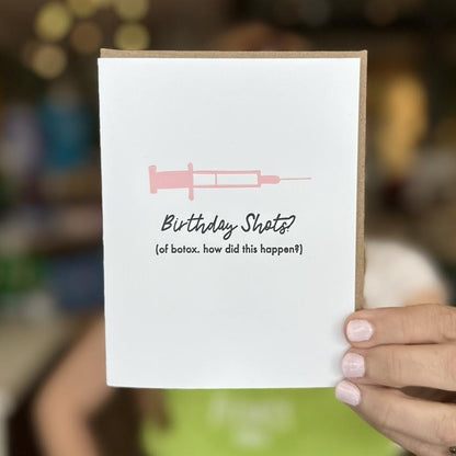 Birthday Shots Card