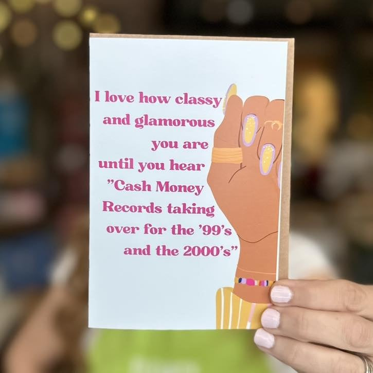 Classy and Glamorous Card