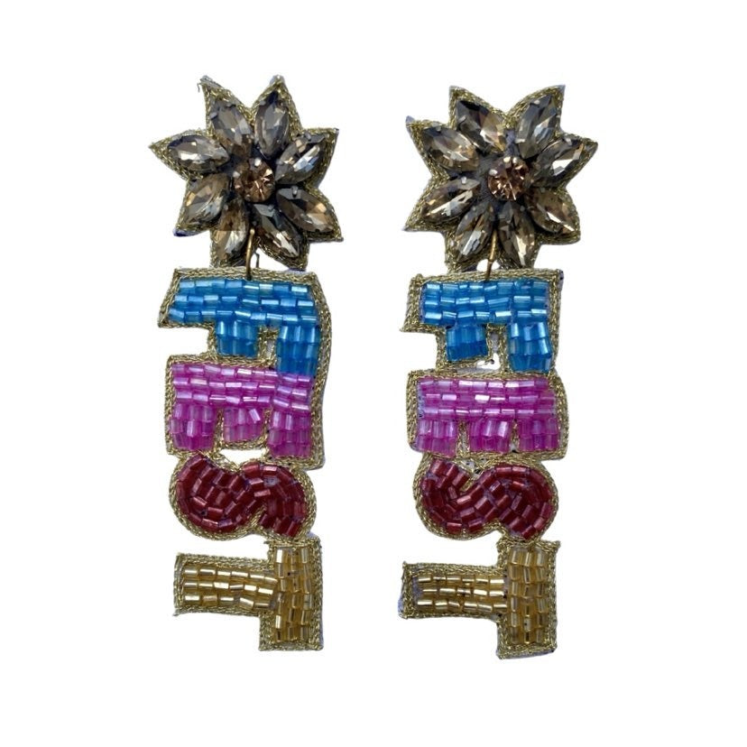 Beaded Fest Earrings