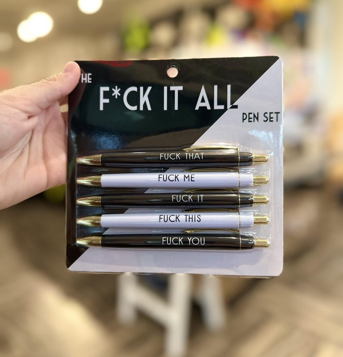 Fuck It All Pen Set