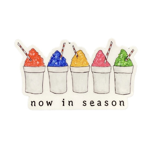 Now in Season Sticker