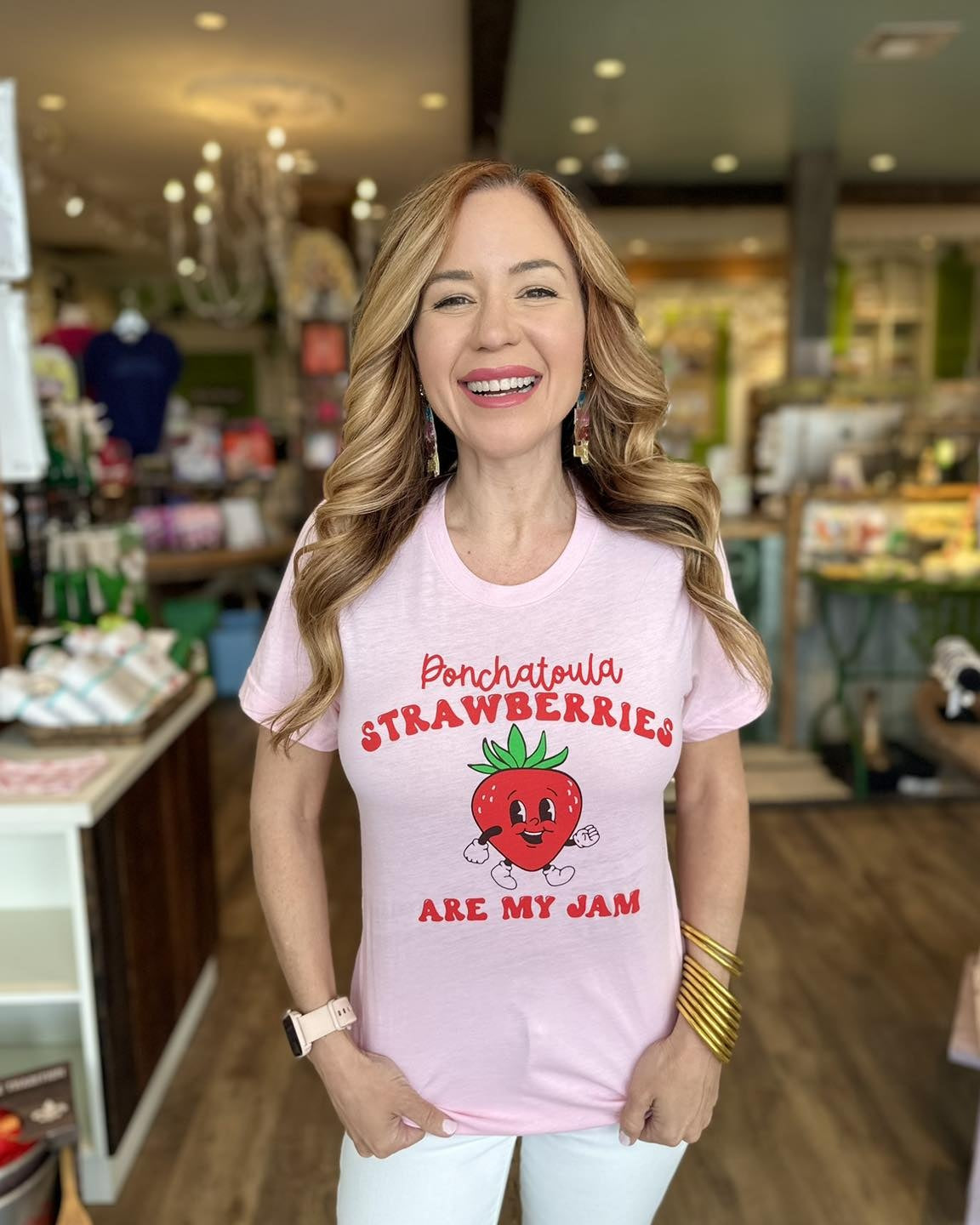 Ponchatoula Strawberries Tee